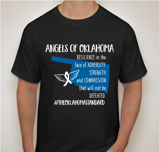 Angels of Oklahoma Fundraiser - unisex shirt design - front