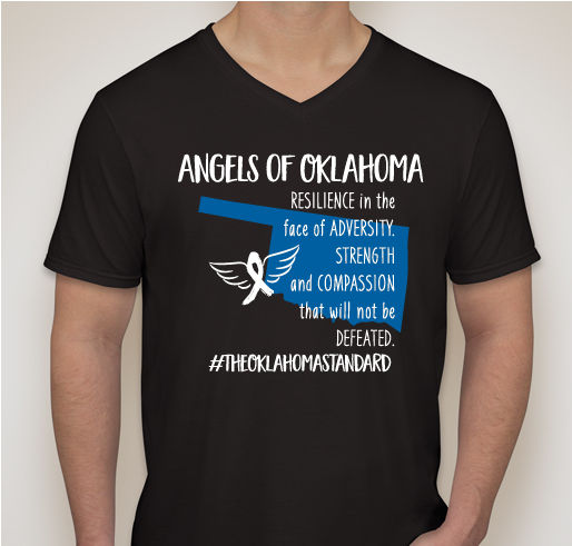 Angels of Oklahoma Fundraiser - unisex shirt design - front