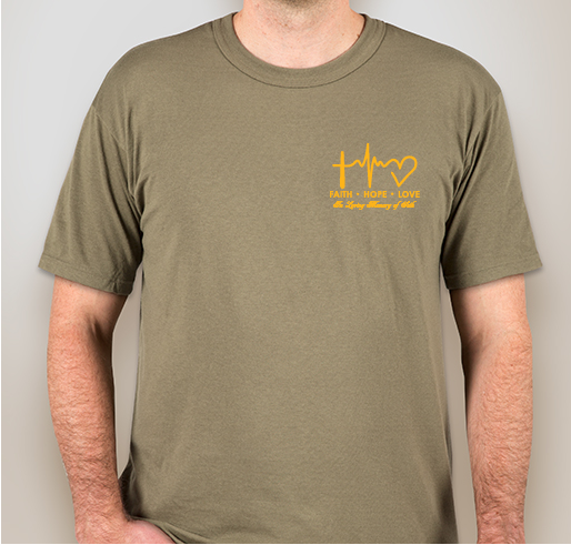 Spotts Strong Fundraiser - unisex shirt design - front