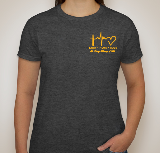 Spotts Strong Fundraiser - unisex shirt design - front