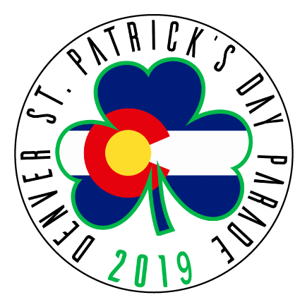 Denver St. Patrick's Day Parade 2019 Gear shirt design - zoomed
