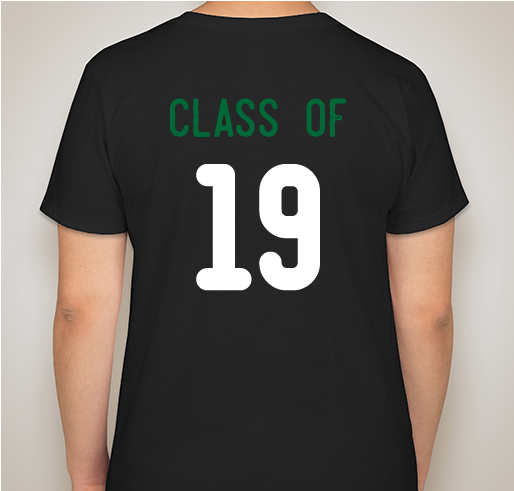 Eagle High School Senior T-shirts Fundraiser - unisex shirt design - back