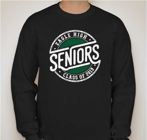 Eagle High School Senior T-shirts Fundraiser - unisex shirt design - front