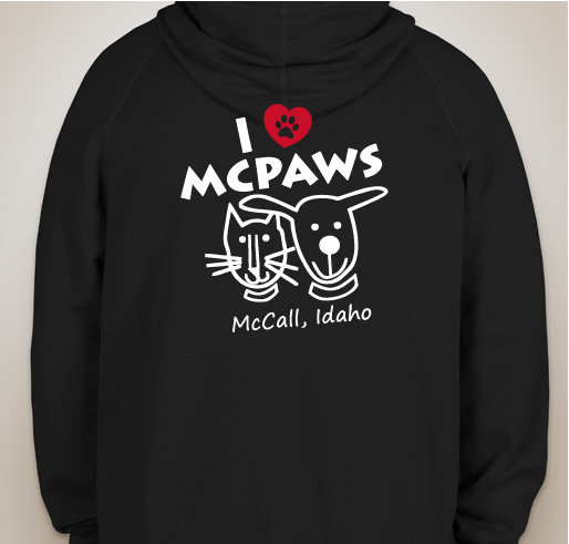 MCPAWS Regional Animal Shelter Fundraiser - unisex shirt design - back