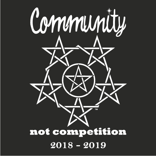 Community not Competition 2019 Tshirts shirt design - zoomed