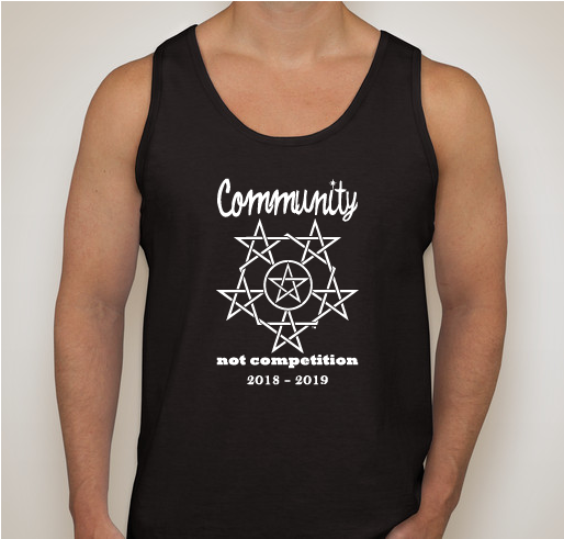 Community not Competition 2019 Tshirts Fundraiser - unisex shirt design - front