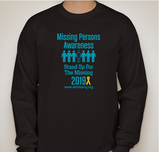 2019 Missing Persons Awareness Campaign Fundraiser - unisex shirt design - front