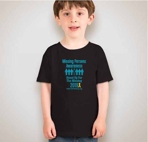 2019 Missing Persons Awareness Campaign Fundraiser - unisex shirt design - front