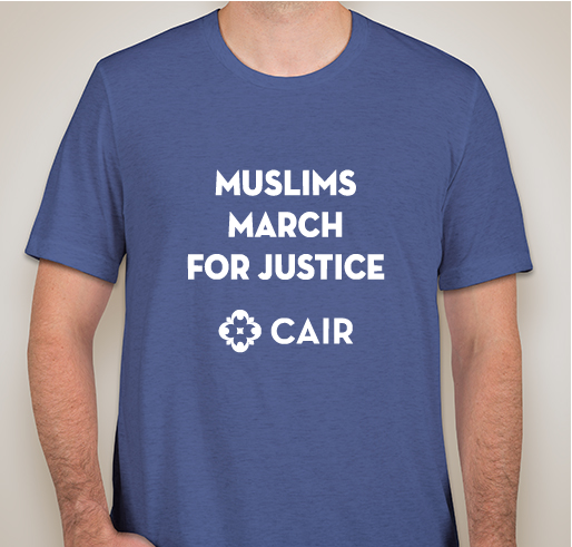 Muslims March for Justice Fundraiser - unisex shirt design - front