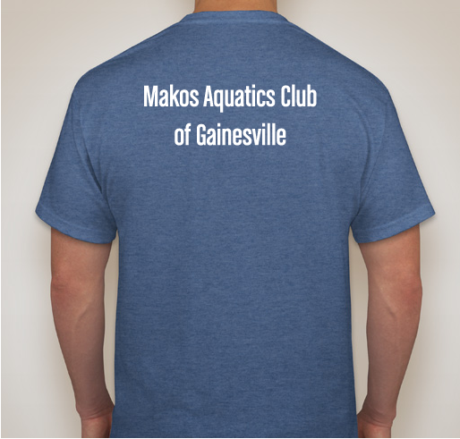 Makos Spring T-Shirt Fundraiser Fundraiser - unisex shirt design - back