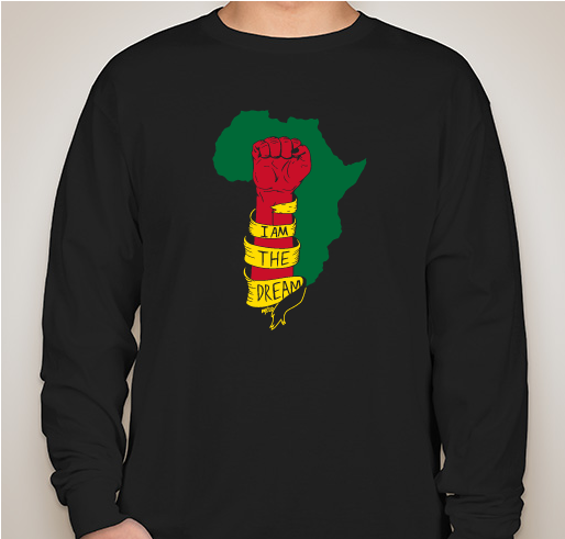 Los Altos High School Black Student Union Swag Fundraiser - unisex shirt design - front