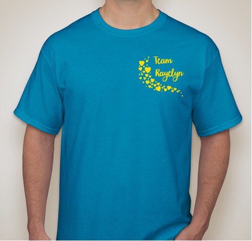 Team Rayelyn Fundraiser - unisex shirt design - front