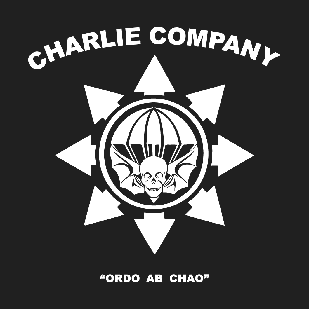 Chaos Swag shirt design - zoomed