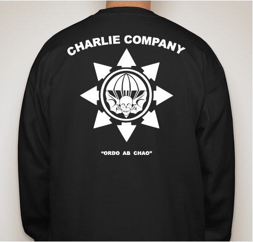 Chaos Swag Fundraiser - unisex shirt design - back