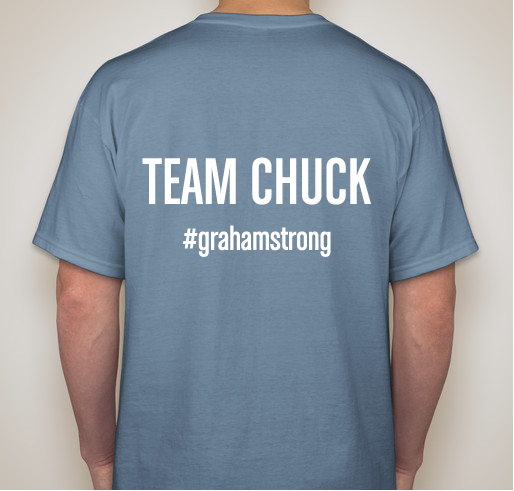 #grahamstrong Fundraiser - unisex shirt design - back