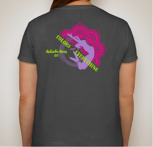 Minis Malachi Independent Minis Show Shirt 2019 Fundraiser - unisex shirt design - back