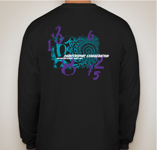 MIW Malachi Independent World Show Shirt Fundraiser - unisex shirt design - back