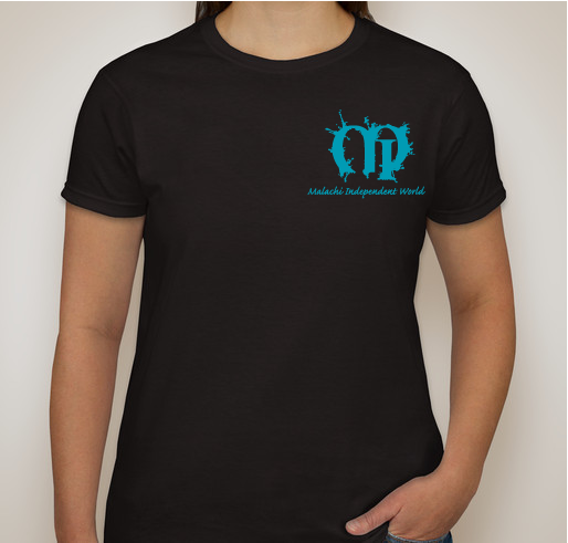 MIW Malachi Independent World Show Shirt Fundraiser - unisex shirt design - front