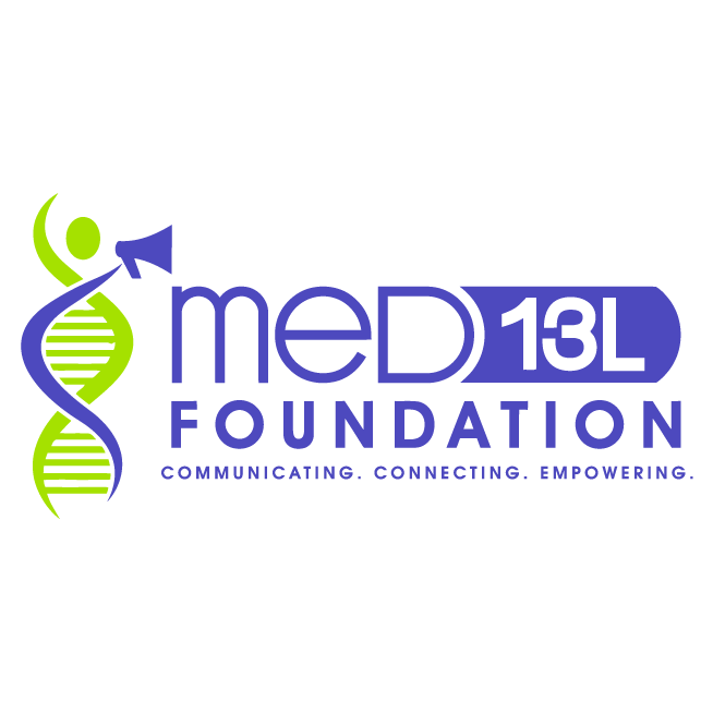 MED13L Foundation Fundraiser shirt design - zoomed