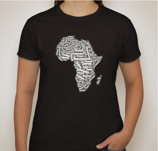 Commemorating Black History Month Fundraiser - unisex shirt design - front