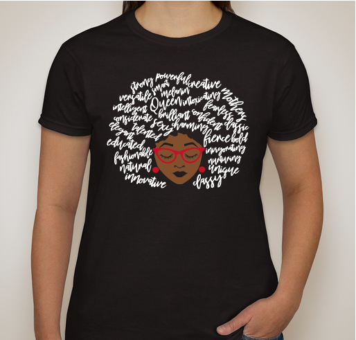 Commemorating Black Women in History Fundraiser - unisex shirt design - front