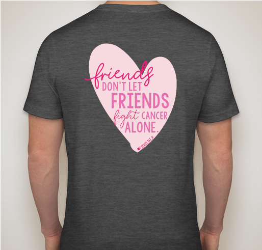 Fight Like JP Fundraiser - unisex shirt design - back