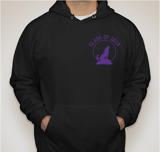 Class of 2019 T-Shirts and Hoodies! Fundraiser - unisex shirt design - front