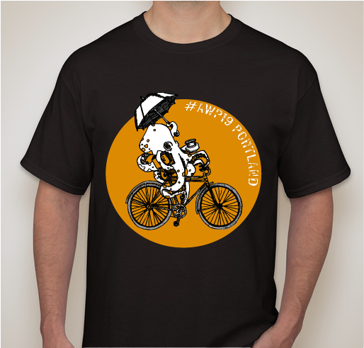 #AWP19 T-shirts Fundraiser - unisex shirt design - front
