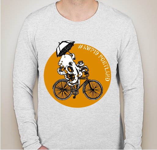 #AWP19 T-shirts Fundraiser - unisex shirt design - front