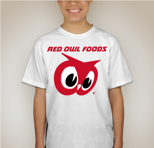 Stewart Red Owl Restoration Fundraiser - unisex shirt design - back