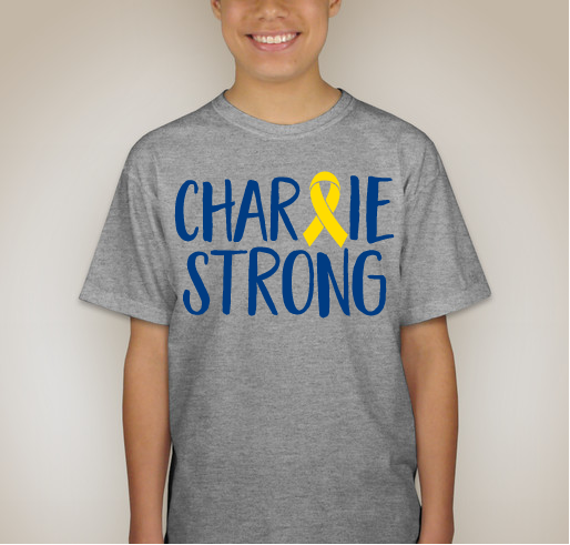 Charlie Morgan Strong We All Fight Together #TeamCharlie Shirts shirt design - zoomed