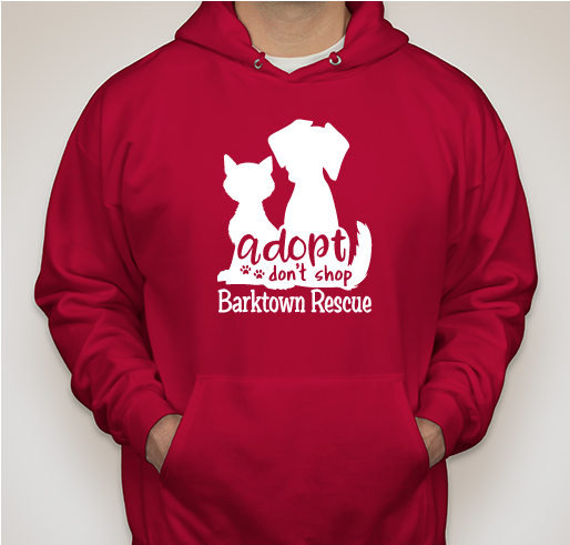 Barktown Rescue-Winter Fundraiser Fundraiser - unisex shirt design - front