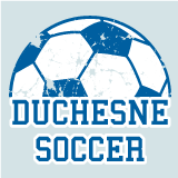 Duchesne Middle School Soccer Undefeated Champions shirt design - zoomed