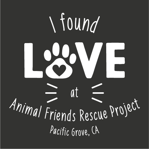 Animal Friends Rescue Project shirt design - zoomed
