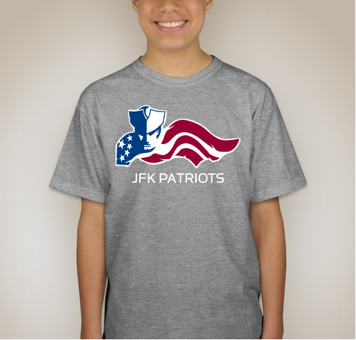JFK Middle School Fundraiser - unisex shirt design - back