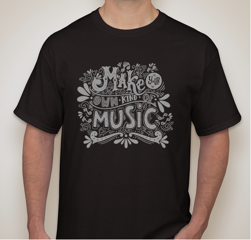 Delta Omicron 2019 Music Shirts Fundraiser - unisex shirt design - front