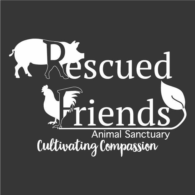 Rescued Friends/Dana Ellyn shirt design - zoomed