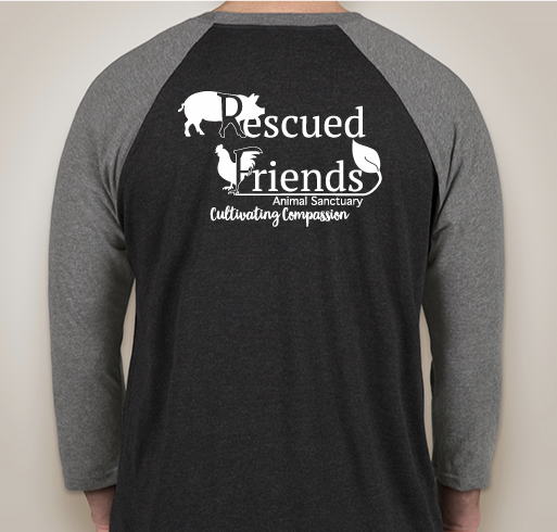 Rescued Friends/Dana Ellyn Fundraiser - unisex shirt design - back