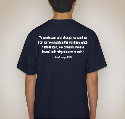 SRCD-Latino Caucus 15 Year Anniversary Fundraiser - unisex shirt design - back