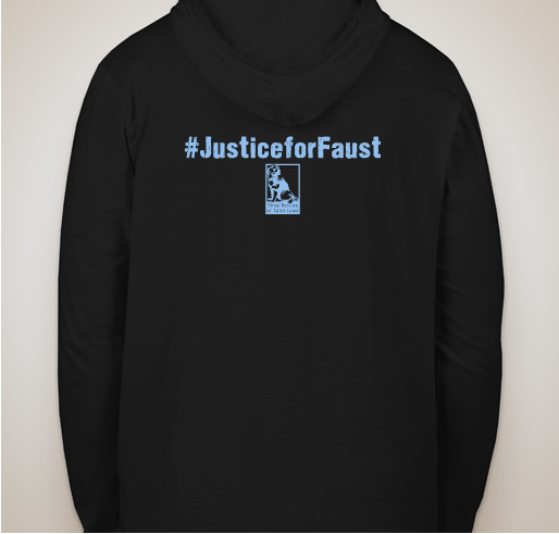 Justice for Faust Fundraiser - unisex shirt design - back