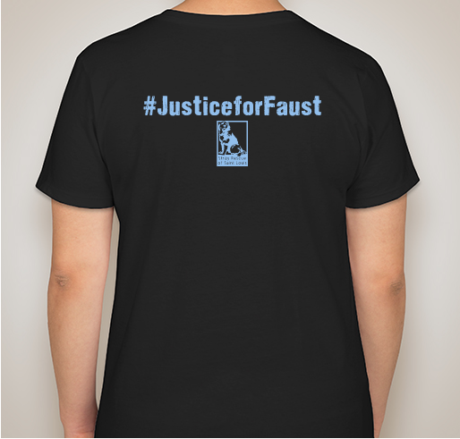 Justice for Faust Fundraiser - unisex shirt design - back