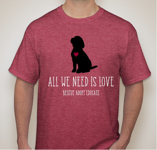 Brandy's Broken Heart Fundraiser - unisex shirt design - front