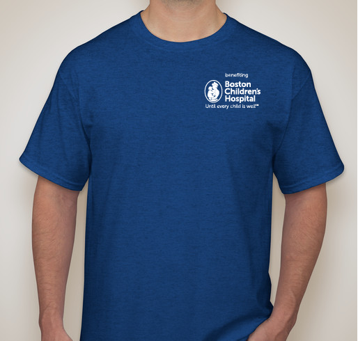 Boston Marathon Shirt benefiting BCH Fundraiser - unisex shirt design - front