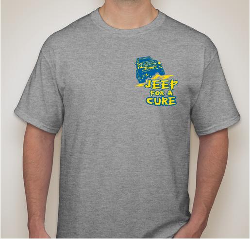 Jeep for a Cure Fundraiser - unisex shirt design - front