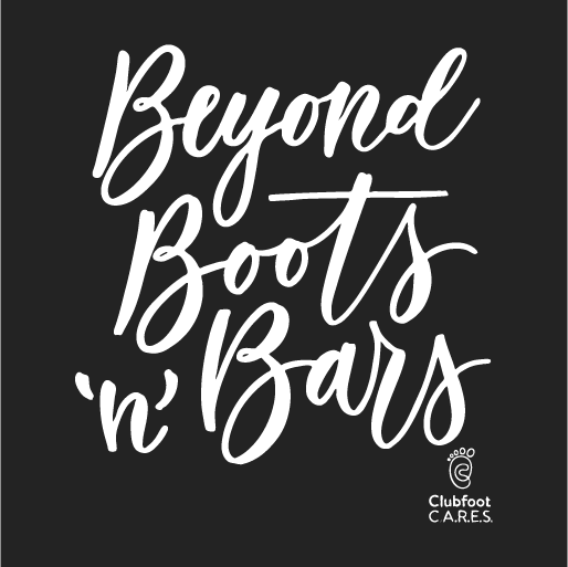 "Beyond Boots 'n' Bars" Book shirt design - zoomed