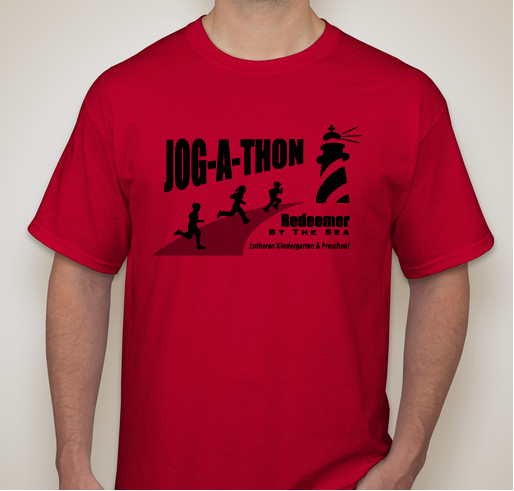 Redeemer By The Sea Jog-A-Thon Fundraiser - unisex shirt design - front