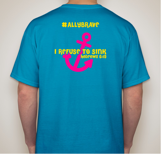 Love for Allyson Musser Fundraiser - unisex shirt design - back