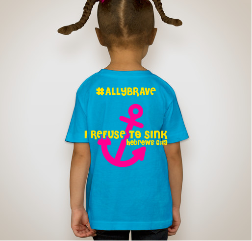 Love for Allyson Musser Fundraiser - unisex shirt design - back