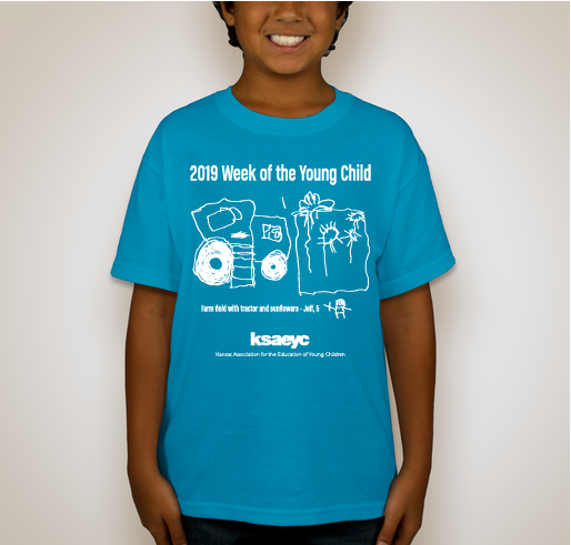 2019 Week of the Young Child Fundraiser - unisex shirt design - back