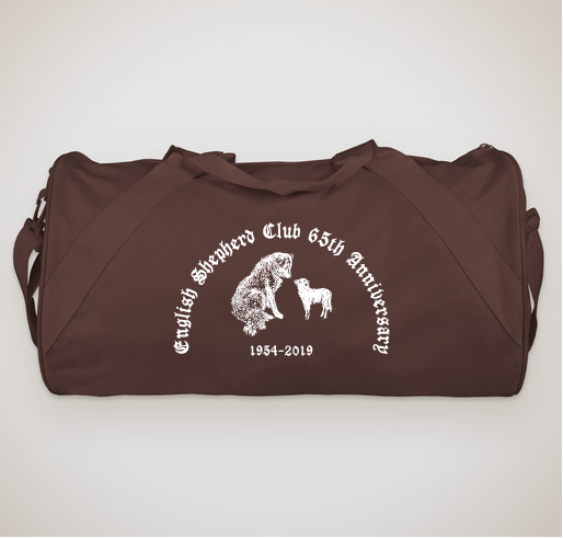 English Shepherd Club 65th Anniversary Duffel Fundraiser - unisex shirt design - front